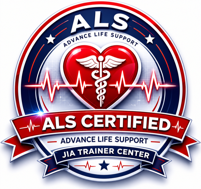 ตรา ALS Certified ของ JIA Trainer Center