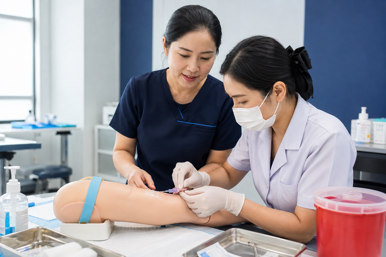 บรรยากาศหลักสูตร Peripheral IV Cannulation ที่ JiaCPR