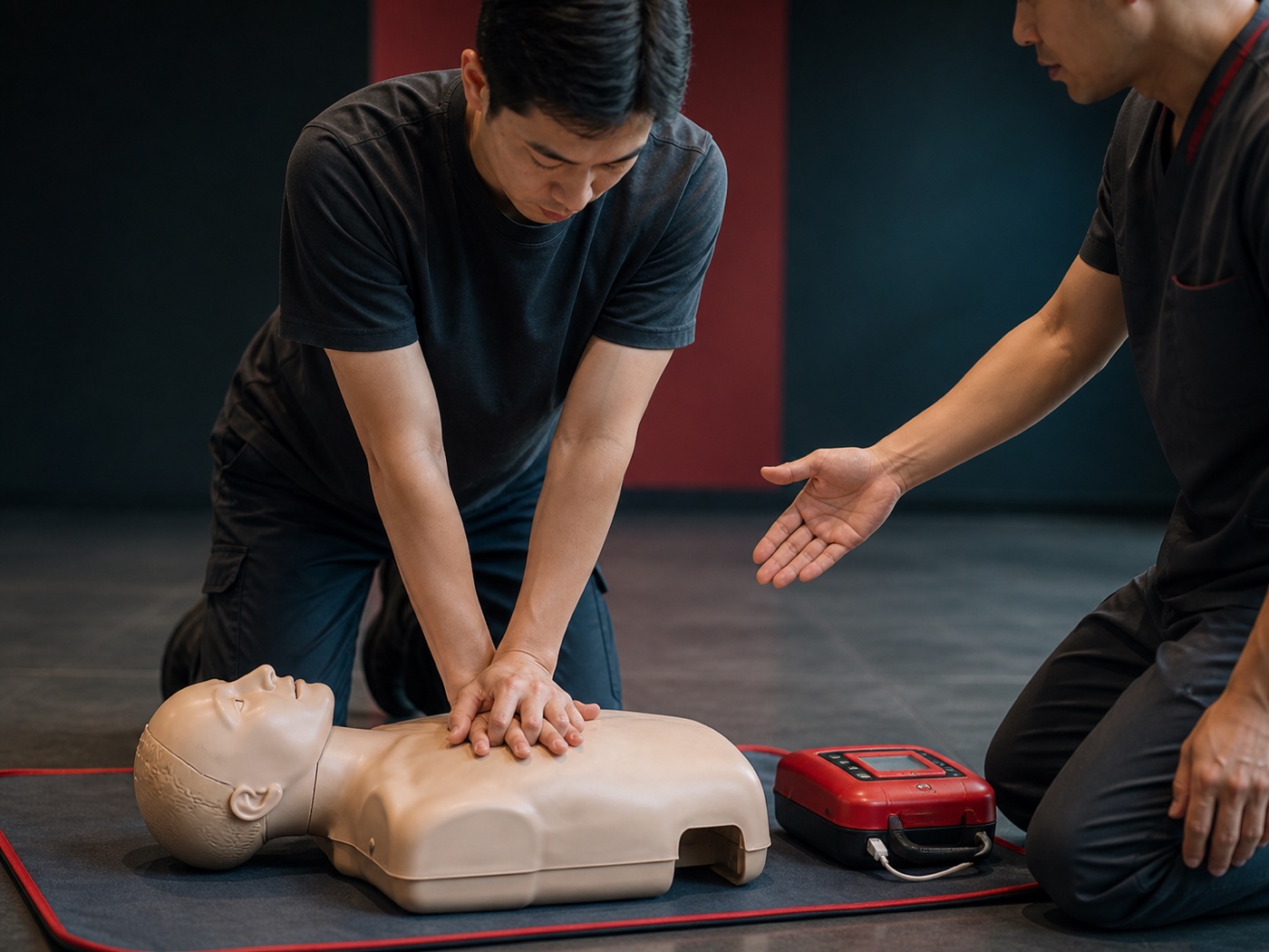 บรรยากาศหลักสูตร CPR & AED ที่ JiaCPR